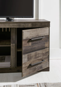 Thumbnail for Derekson - Multi Gray - LG TV Stand W/Fireplace Option