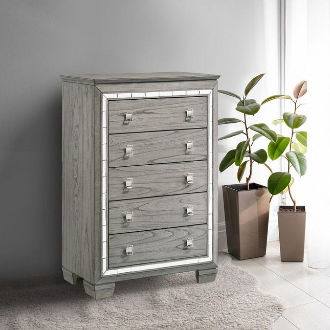 Antares - Chest - Light Gray Oak ACME 