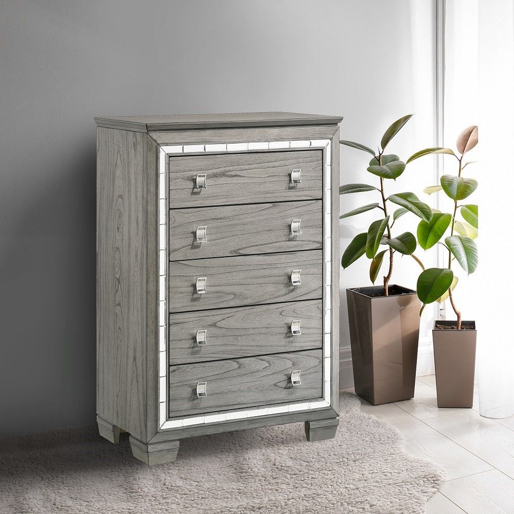 Antares - Chest - Light Gray Oak - Tony's Home Furnishings