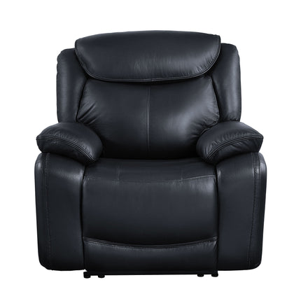 Ralorel - Recliner - Black Top Grain Leather ACME 