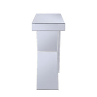 Noralie - Accent Table - Mirrored & Faux Diamonds - 31
