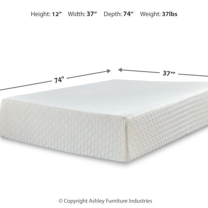 Chime - Ultra Plush Memory Foam Mattress Ashley Furniture 