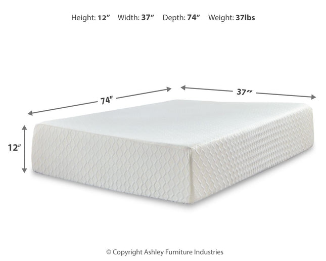 Chime - Ultra Plush Memory Foam Mattress Ashley Furniture 