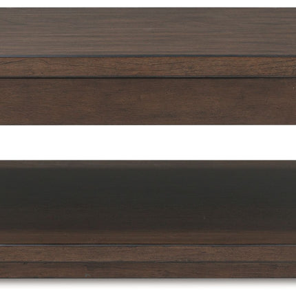 Korestone - Dark Brown - Lift Top Cocktail Table Signature Design by Ashley® 