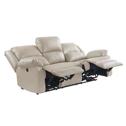 Zuriel - Power Motion Sofa With USB - Beige ACME 