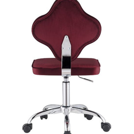 Clover - Office Chair - Red Velvet ACME 