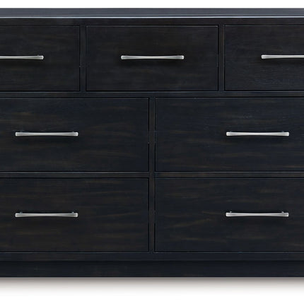 Rowanbeck - Black - Dresser Signature Design by Ashley® 