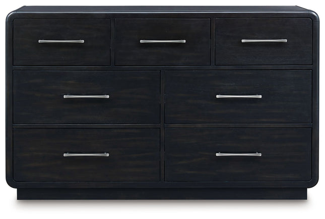 Rowanbeck - Black - Dresser Signature Design by Ashley® 