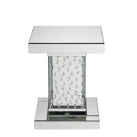 Nysa - End Table - Mirrored & Faux Crystals - 20