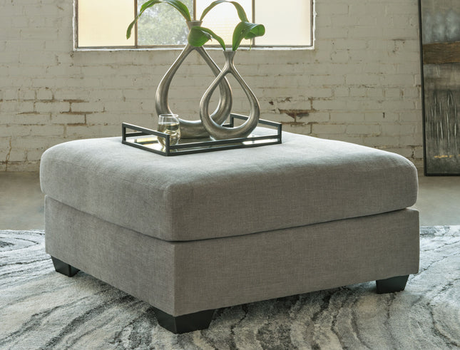 Keener - Ash - Oversized Accent Ottoman Ashley® 