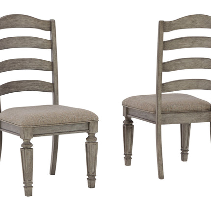 Lodenbay - Antique Gray - Dining Uph Side Chair (Set of 2) Signature Design by Ashley® 