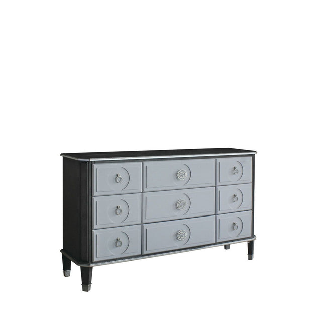 House - Beatrice Dresser - Charcoal & Light Gray Finish ACME 