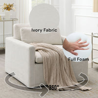 Frederick - Swivel Chair With Pillow ACME 