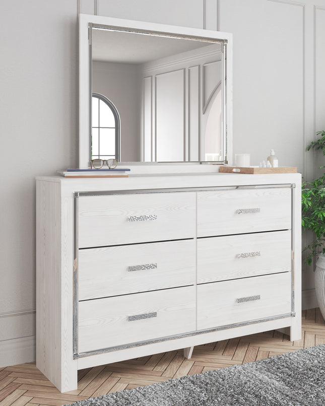 Altyra - Dresser, Mirror, Panel Bookcase Bed Signature Design by Ashley® 