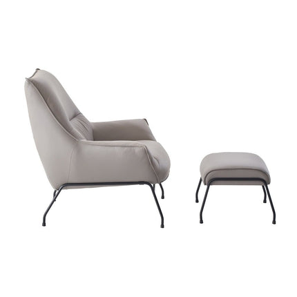 Jabel - Accent Chair & Ottoman ACME 