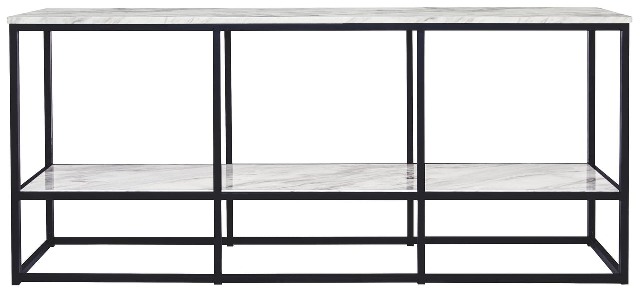 Donnesta - Gray / Black - Extra Large TV Stand - Tony's Home Furnishings