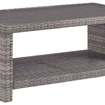 Salem - Gray - Rectangular Cocktail Table Ashley Furniture 