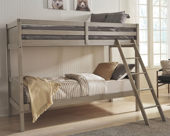 Lettner - Bunk Bed W/Ladder Ashley Furniture 