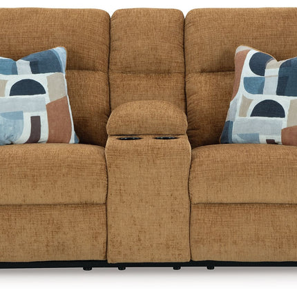 Kanlow - Dbl Reclining Loveseat With Console Signature Design by Ashley® 