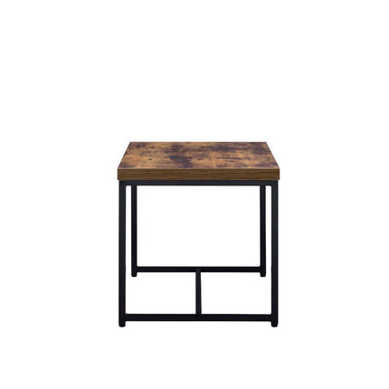 Bob - End Table - Weathered Oak & Black ACME 