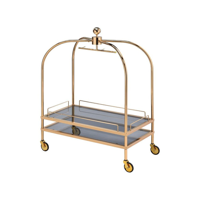 Bryna - Serving Cart - Gold ACME 