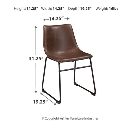 Centiar - Upholstered Side Chair Signature Design by Ashley® 