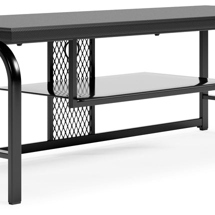 Lynxtyn - Black - TV Stand Ashley Furniture 