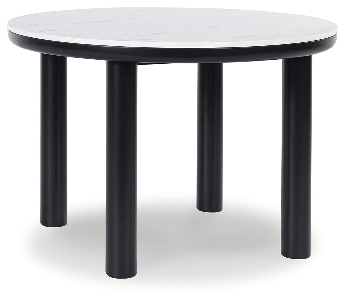 Xandrum - Black - Round Dining Room Table - Tony's Home Furnishings