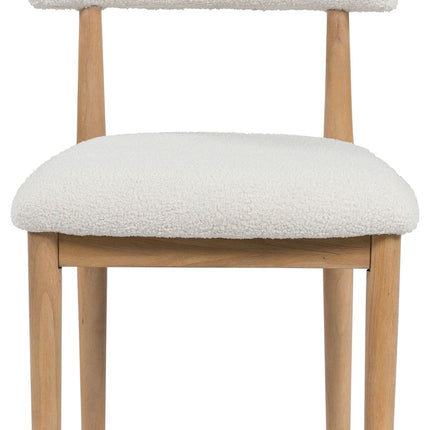 Sawdyn - White / Light Brown - Dining Upholstered Side Chair (Set of 2) Signature Design by Ashley® 