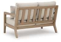 Thumbnail for Hallow Creek - Driftwood - Loveseat With Cushion - Tony's Home Furnishings