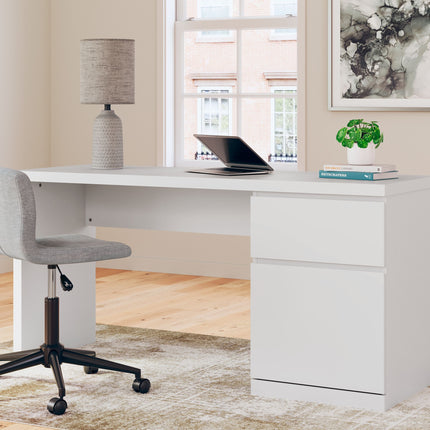 Onita - White - Home Office Desk Signature Design by Ashley® 