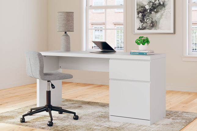 Onita - White - Home Office Desk Signature Design by Ashley® 