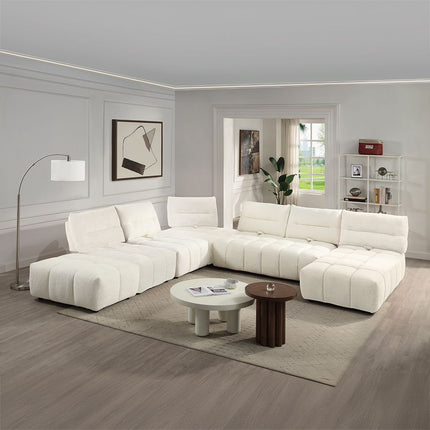 Loanna - Modular Chaise - White ACME 