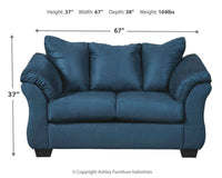 Darcy - Stationary Loveseat Ashley Furniture 