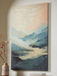 Thomhill - Teal / Green / Peach - Wall Art Signature Design by Ashley® 