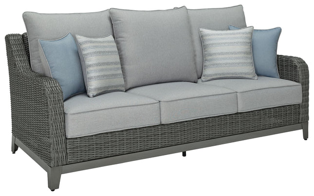 Elite Park - Gray - Sofa With Cushion Signature Design by Ashley® 