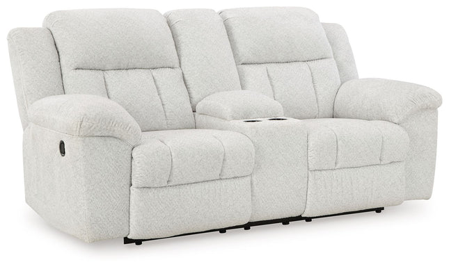 Frohn - Dbl Reclining Loveseat With Console Signature Design by Ashley® 