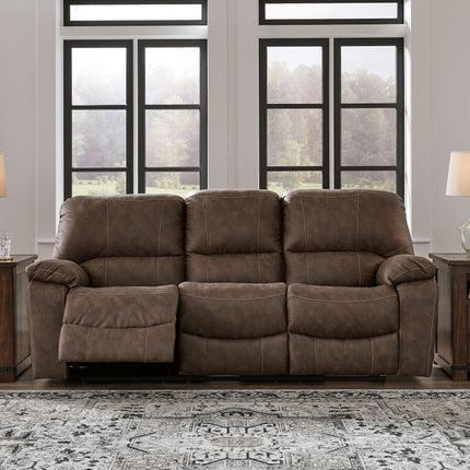 Kilmartin - Chocolate - Reclining Sofa Signature Design by Ashley® 