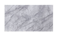 Satinka - Coffee Table - Light Gray Printed Faux Marble & Mirrored Silver Finish ACME 