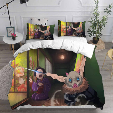 2021 Demon Slayer Kimetsu no Yaiba Bedding Set Duvet Covers Quilt Sets