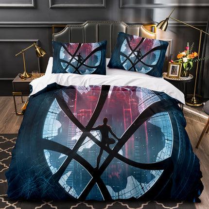 2021 Spider-Man No Way Home Bedding Set Duvet Cover Quilt Bed Sets