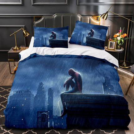 2021 Spider-Man No Way Home Bedding Set Duvet Cover Quilt Bed Sets