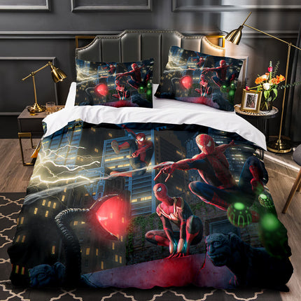 2021 Spider-Man No Way Home Bedding Set Duvet Cover Quilt Bed Sets