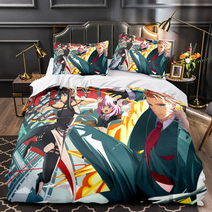 2022 SPY×FAMILY Bedding Set Cosplay Quilt Covers