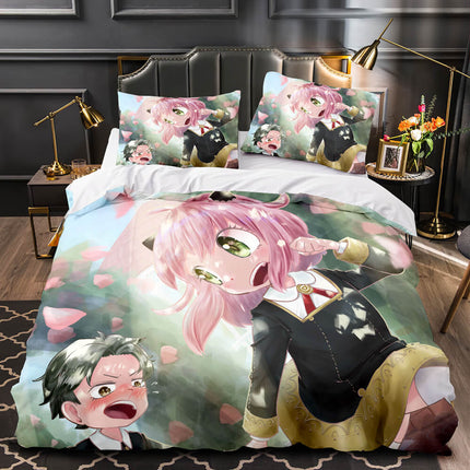 2022 SPY×FAMILY Bedding Set Cosplay Quilt Covers