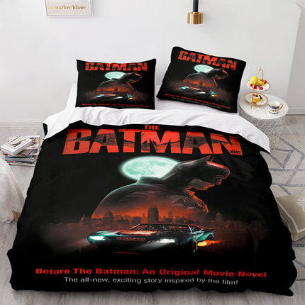 2022 The Batman Bedding Set Quilt Duvet Cover Bedding Sets