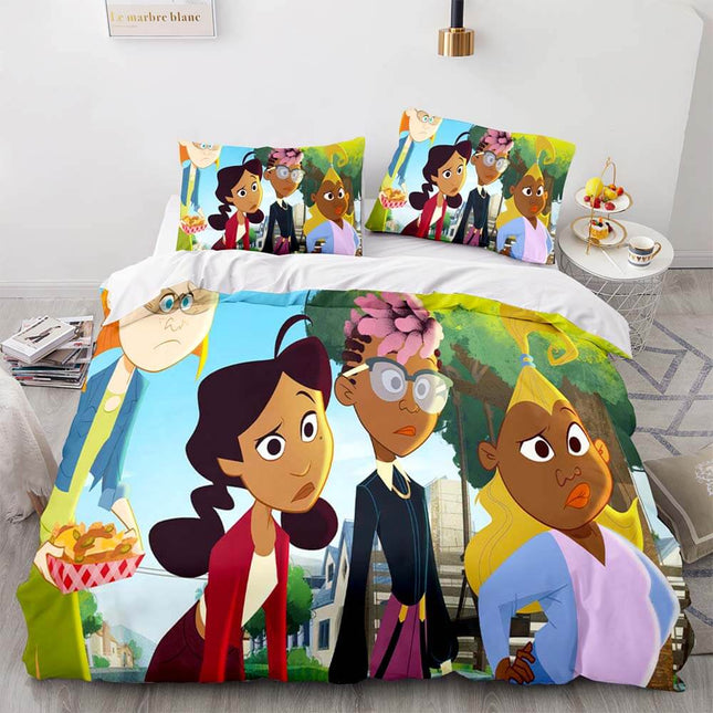 2022 The Proud Family Bedding Set Quilt Duvet Cover Bedding Sets