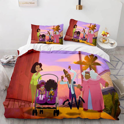 2022 The Proud Family Bedding Set Quilt Duvet Cover Bedding Sets