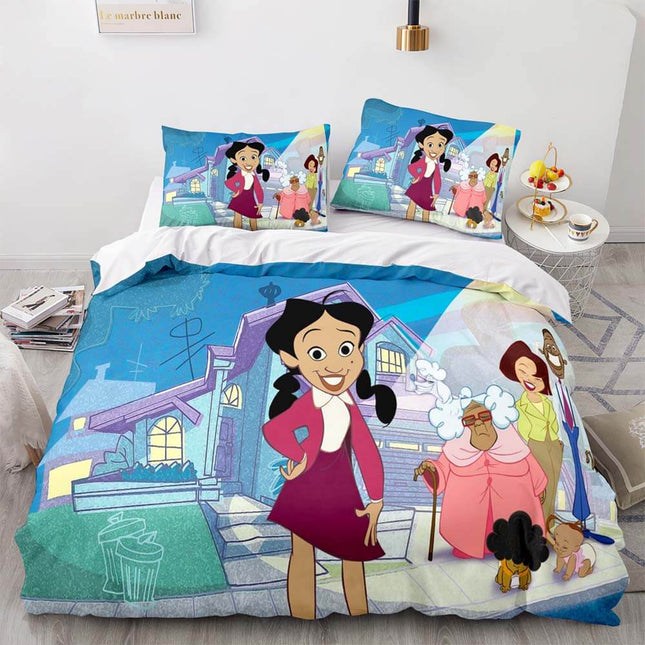 2022 The Proud Family Bedding Set Quilt Duvet Cover Bedding Sets