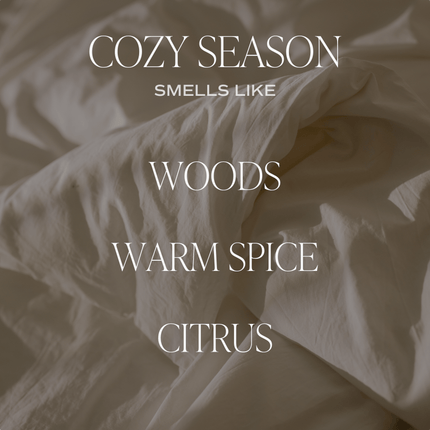 Cozy Season Soy Candle - Amber Jar - 9 oz - Tony's Home Furnishings